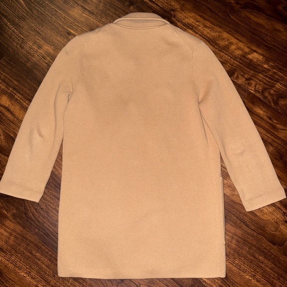 Quince 100% Organic Cotton Knit Camel Blazer - Picture 5 of 8